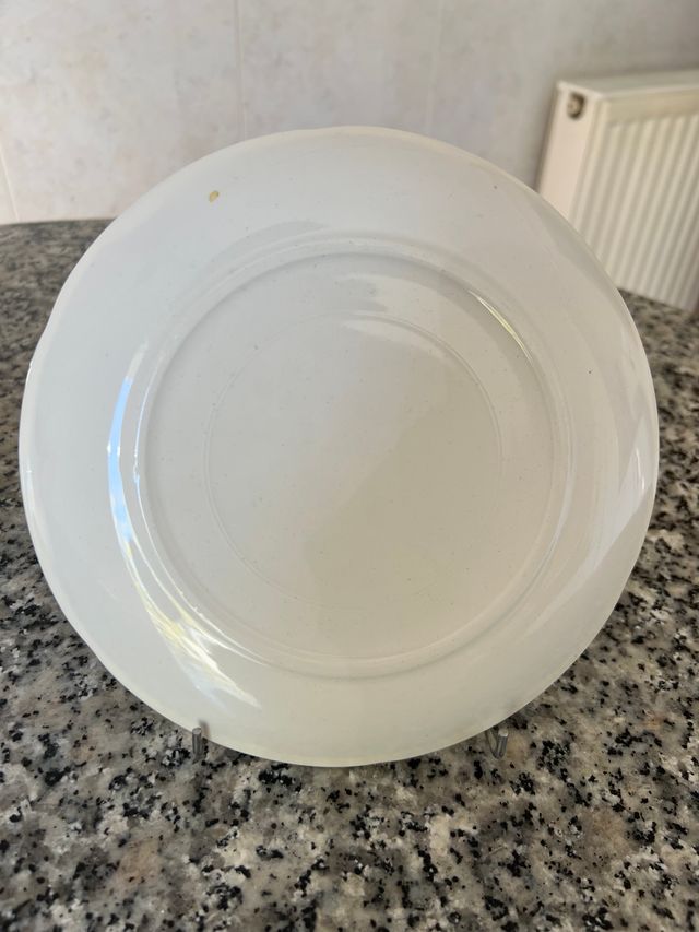 Lotto di 2 piatti in porcellana 20 cm - perfetto stato