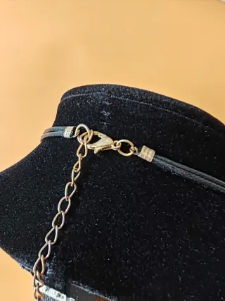 Collana con Fiori Multicolor e Cristalli