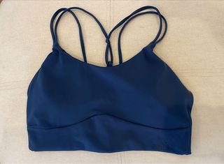 Sujetador deportivo Dash & Stars azul. Talla M.