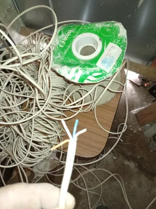 Cable de 4 hilos blanco