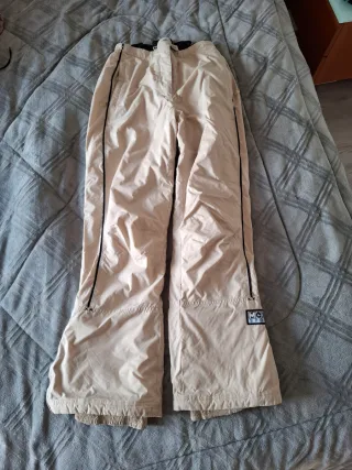 Pantalón Nieve Unisex Beige