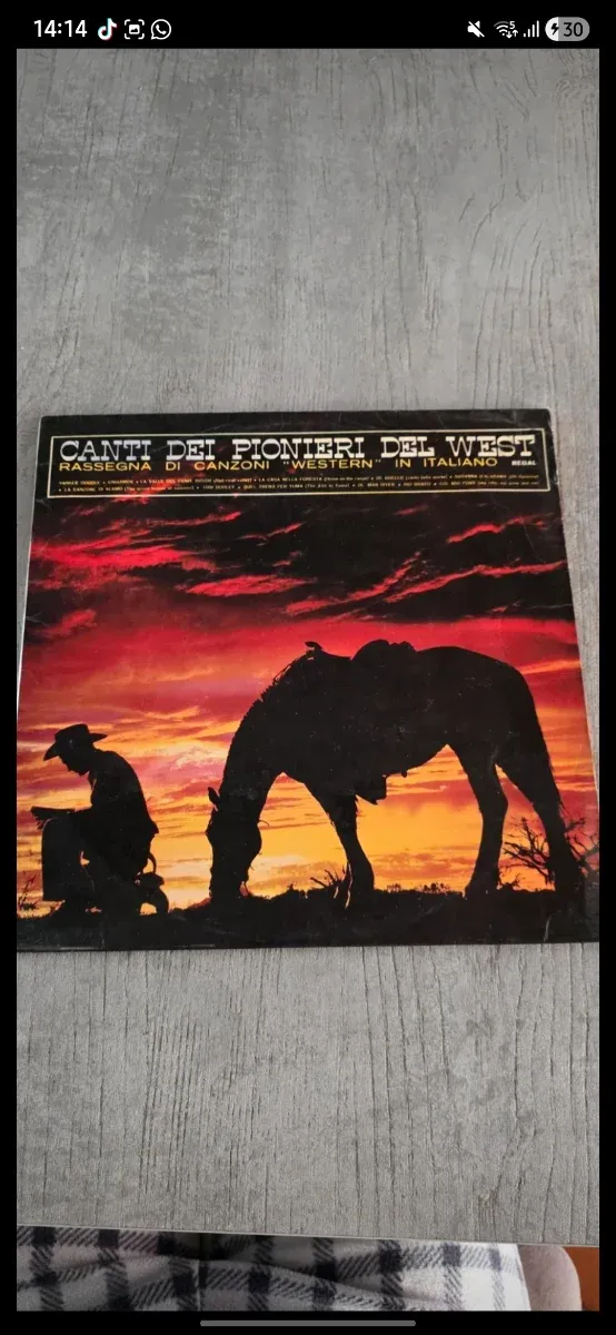 Canti dei Pionieri del West Vinile