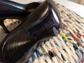 Zapatos Massimo Dutti.Piel. Negros