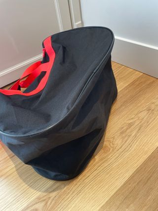 Bolsa Adidas Negra y Rosa