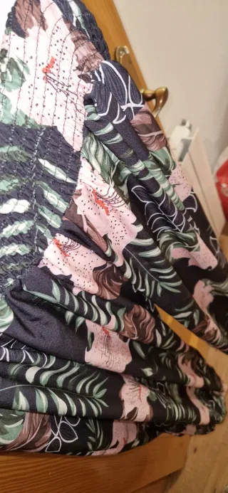 Pantalón estampado floral verano