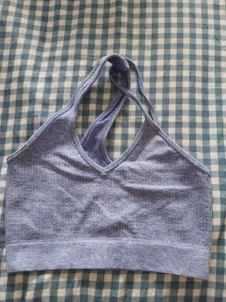 Top deportivo Prozis azul Talla M