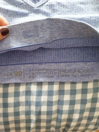 Top deportivo Prozis azul Talla M