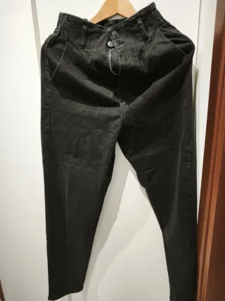 Jeans neri vita alta