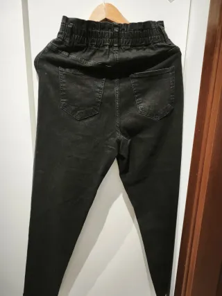 Jeans neri vita alta