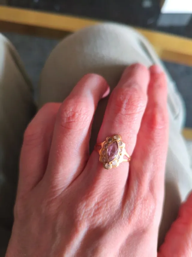 Anillo Oro 18k Nuevo