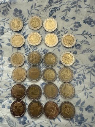 Lotto 20 Monete Rare da 2 Euro
