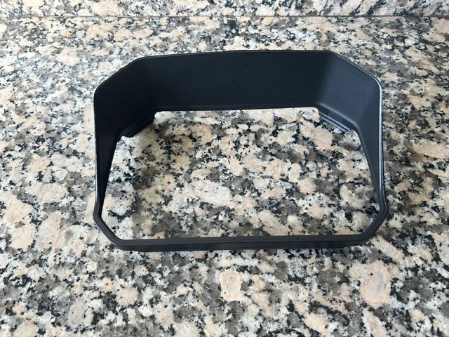 Cubre pantalla moto BMW