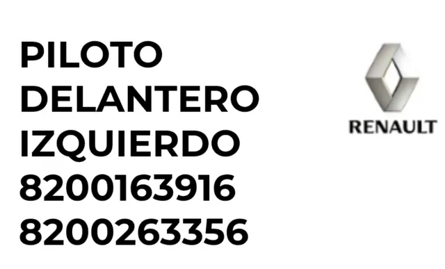 Piloto Delantero Izquierdo Mascott