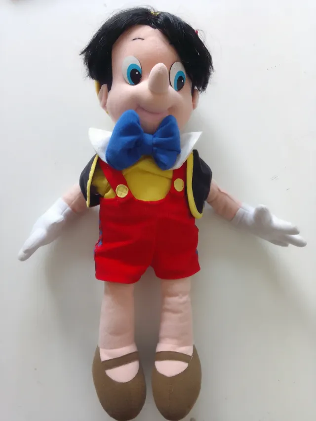 Peluche Pinocho Vintage