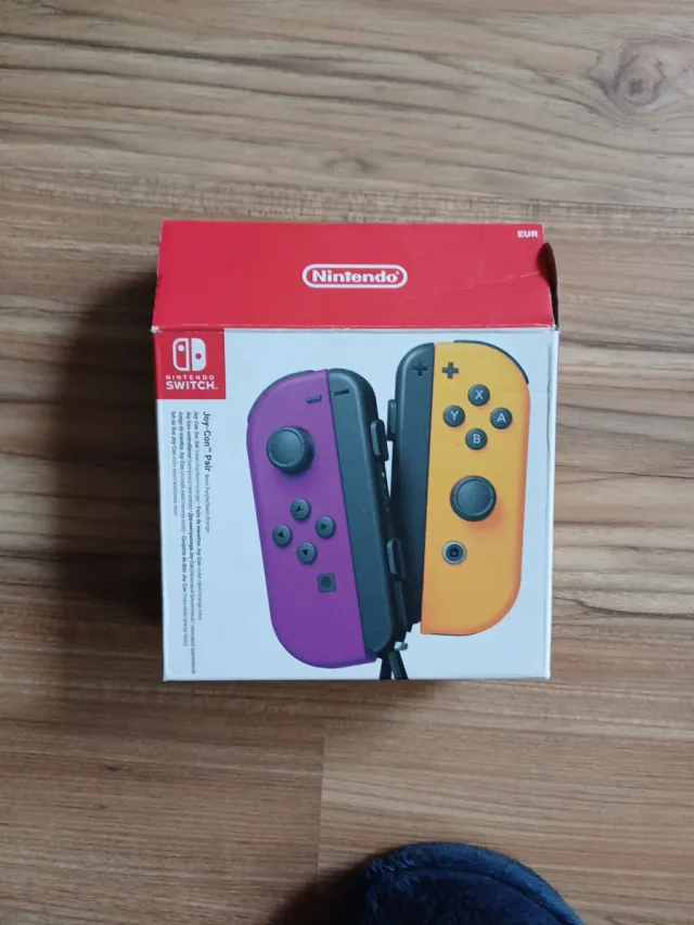 Joy-Con Nintendo Switch Roxo e Amarelo