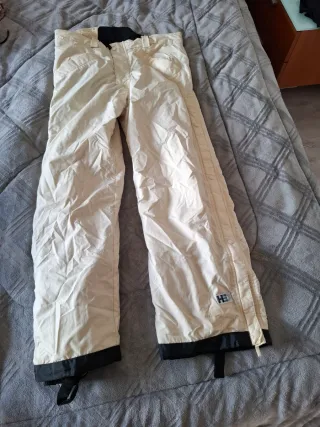 Pantalón Nieve Unisex Beige/Negro