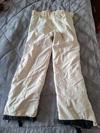 Pantalón Nieve Unisex Beige/Negro