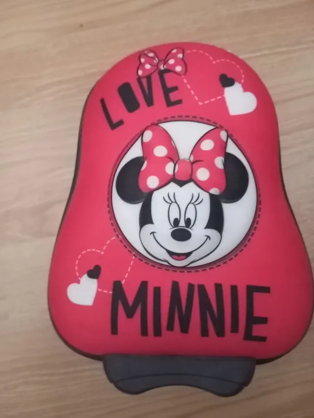 Maletas pequeñas rosa y gris