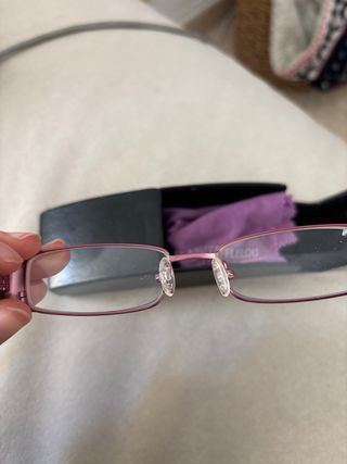 Gafas Alain Afflelou Rosas. De metal.