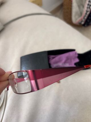 Gafas Alain Afflelou Rosas. De metal.