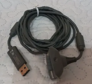 Cable Carga y Juega Xbox 360 Microsoft