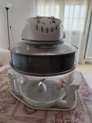 Horno Convección Halógeno Cristal