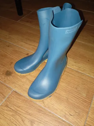 Botas de agua niño azul 33/34
