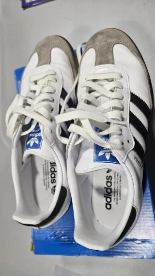 Adidas Samba Original - Blancas Talla 42