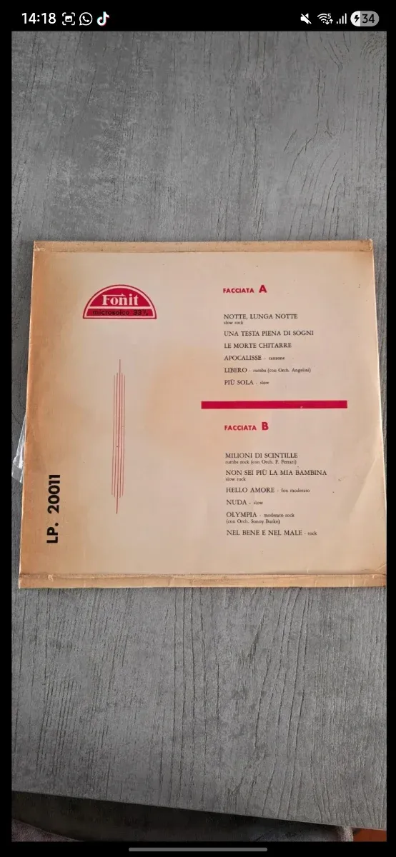 Vinile Domenico Modugno LP 2008