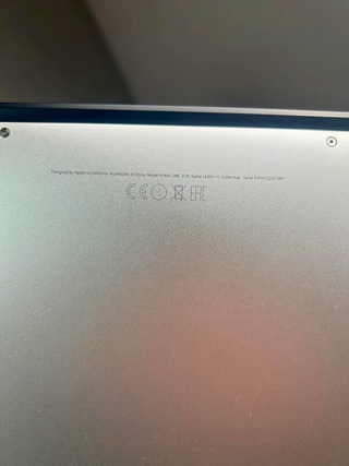 MacBook Air 2017 8GB RAM 128GB