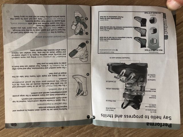 Botas Esquí Salomon Performa T43