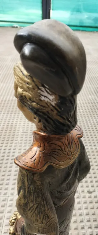 Estatua japonesa cerámica vintage