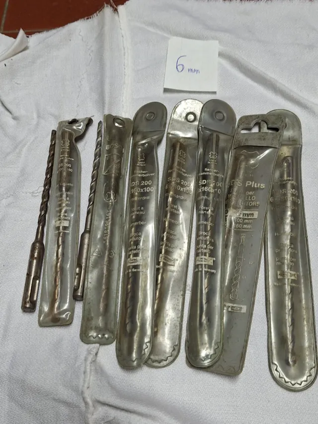 Set punte muro SDS Fischer / black&decker