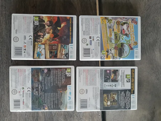 Pack 4 Juegos Wii: Planet 51, Dragon, Transformers