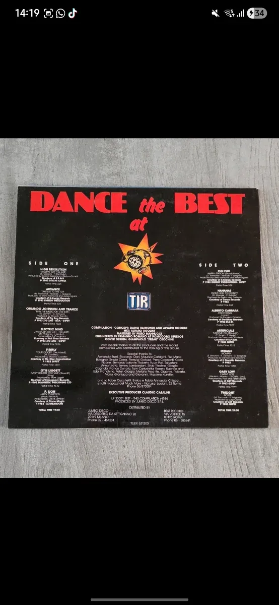 Dance The Best At Much More - vinile