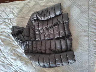 Anorak negro acolchado