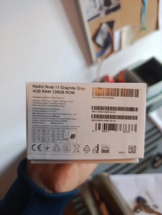 Xiaomi Redmi Note 11 Negro