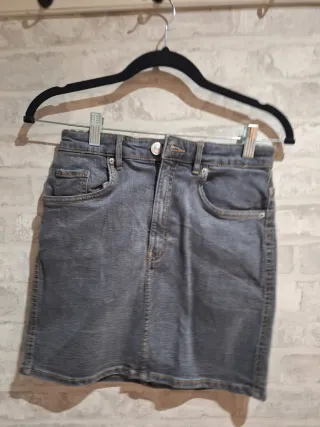 Minifalda vaquera Zara