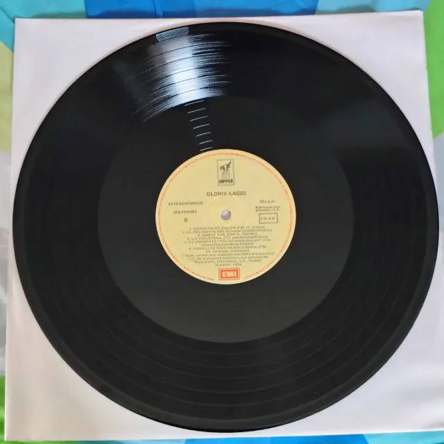 Vinilo Lo Mejor de Gloria Lasso 1988 EMI