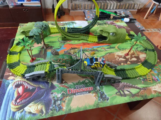 Circuito Scalextric Infantil Dinosaurios