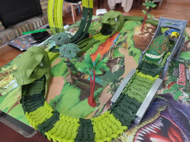 Circuito Scalextric Infantil Dinosaurios