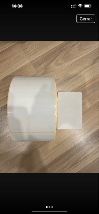 Rollo etiquetas térmicas 1300 Uds UPS