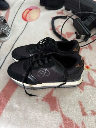 Zapatos de mujer negros tigre