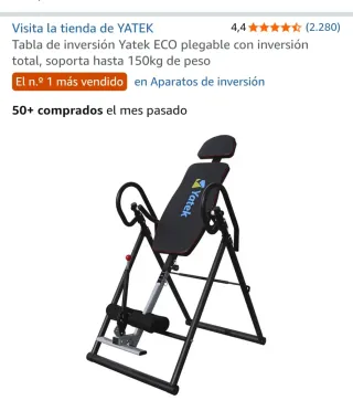 Tabla de inversión Yatek ECO