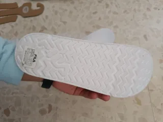 Chanclas Fila Blancas Talla 39