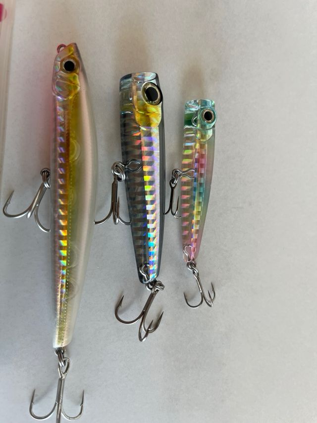 Señuelos spinning y rockfishing