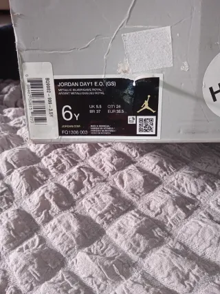 Scarpe Jordan Day1 Blu/Argento