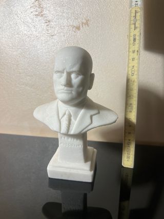 Busto Mussolini e posacenere Benito Mussolini e pi