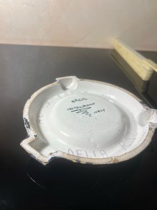 Busto Mussolini e posacenere Benito Mussolini e pi