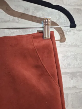 Minifalda Pull&Bear color teja